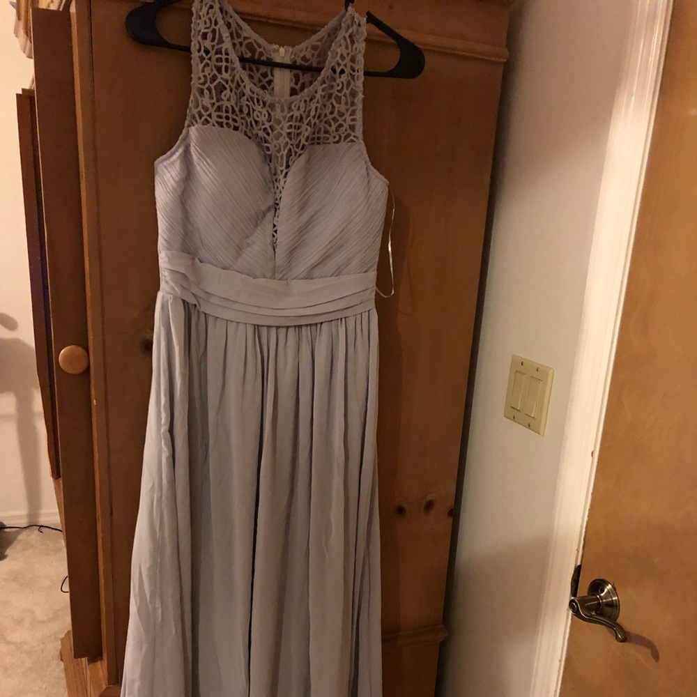Saved By The Dress, floor length grey Maxi Dress